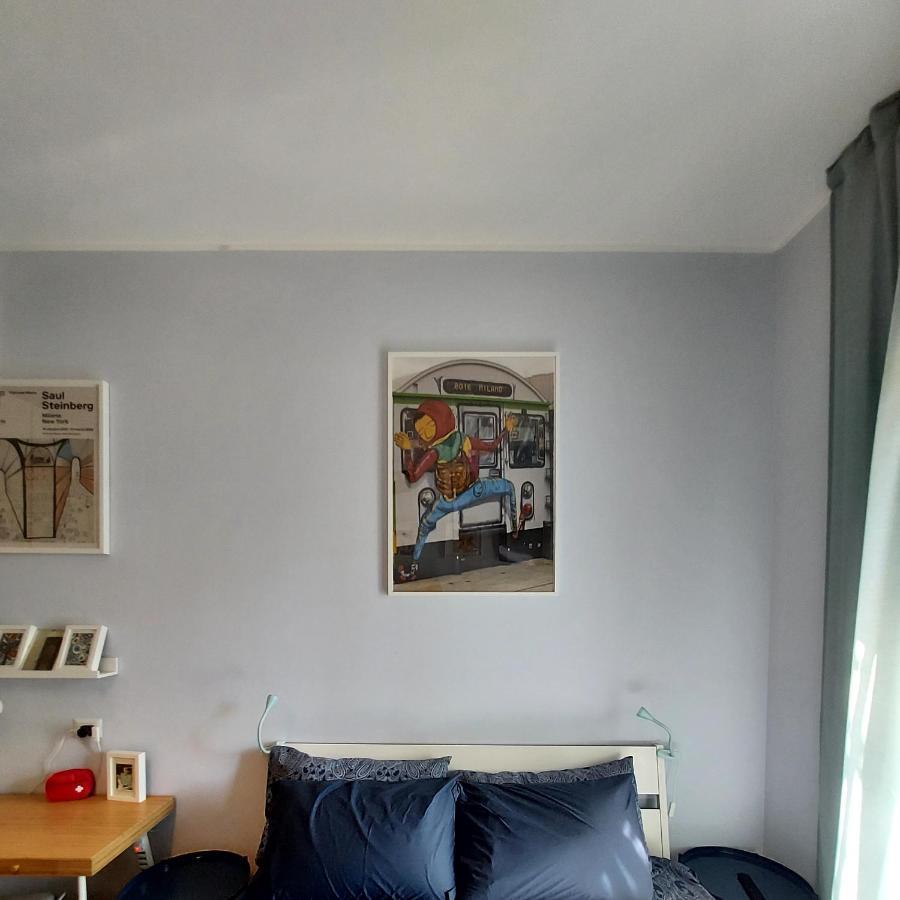 San Siro Arty And Cute Room - Homestay Con Bagno Privato Milan Luaran gambar